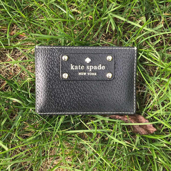 kate spade Accessories - Kate Spade Black Card Holder